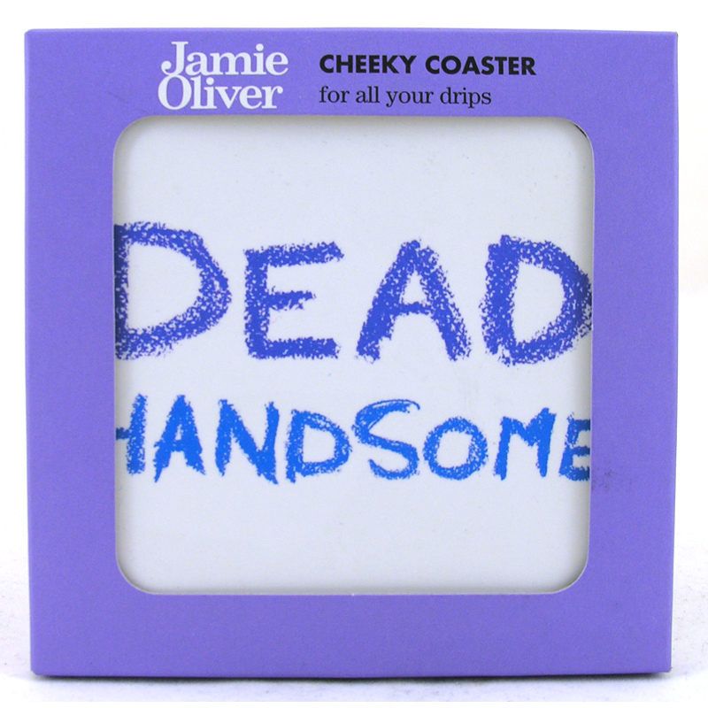 Jamie Oliver Cheeky Coaster Dead Handsome