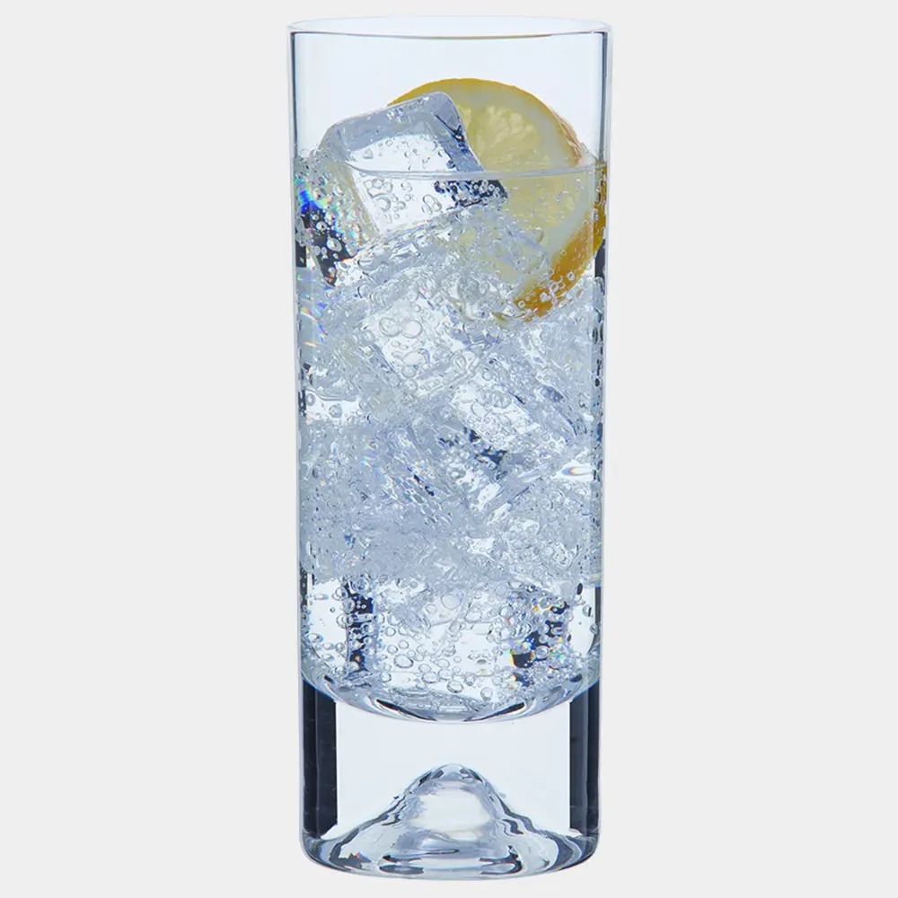 Dimple Highballs Pair D1 Glass Filled