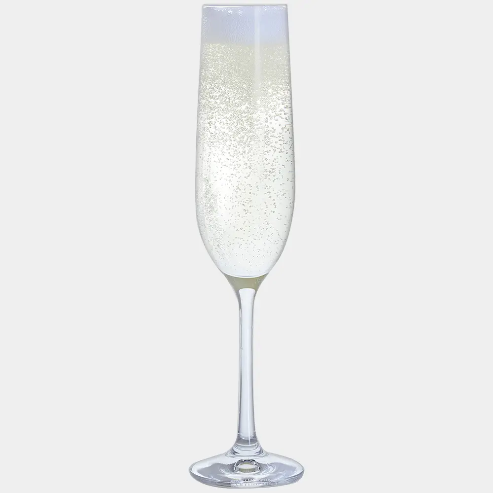 Wine Dine Champagne Flute Set Of 6 St3592 4 6pk D1 Filled Glass