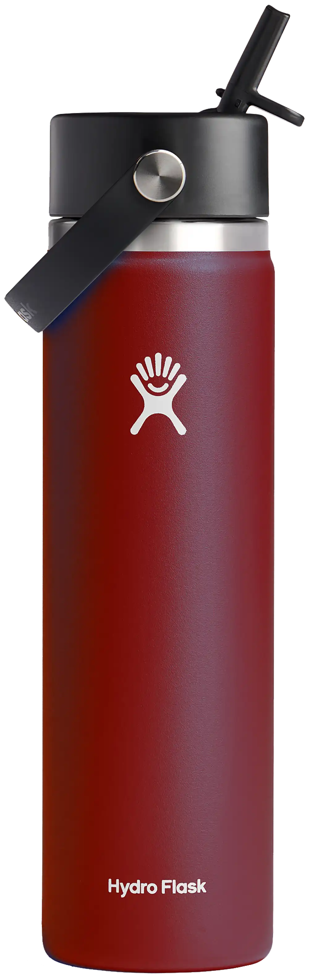 Hydro Flask Water Bottle BERRY 710ml Wide Mouth with Flex Straw Cap