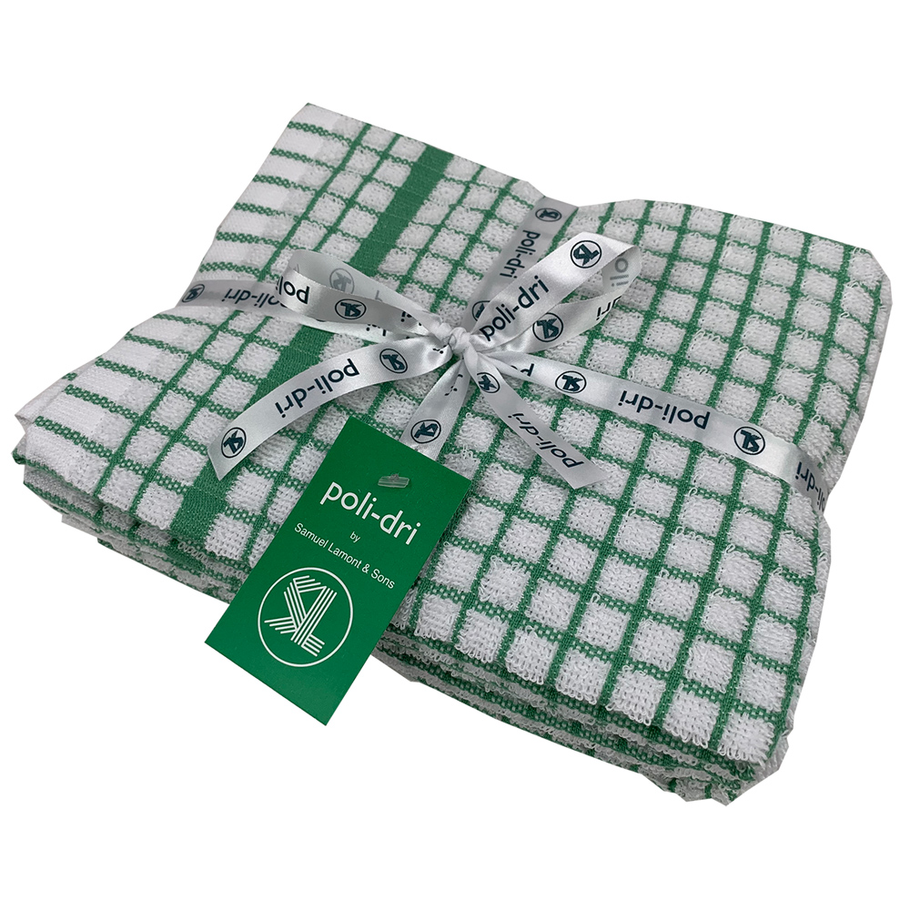 green tea towels