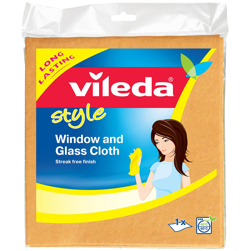 Vileda Professional Glass Cloth.Window Glass Cloth From Vileda Wwsm